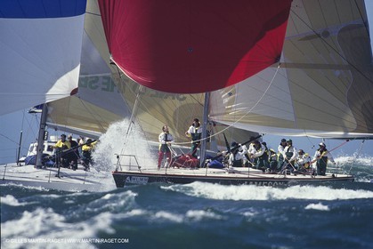 Sailing, Yacht Racing, Admiral's Cup, Cowes Week, Cowes (UK, IOW)