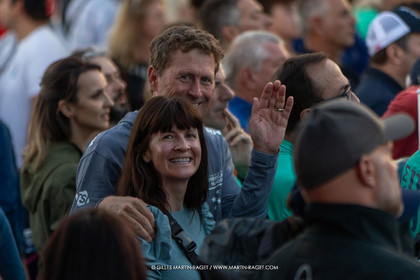 04 10 2024, Barcelona (ESP), 37th America's Cup, Louis Vuitton Cup Final, Race Day 7 , Prizegiving