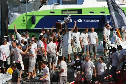 03 07 2007-Valencia (Spain)- 32nd America's Cup - Final Match - Day 8 - Alinghi vs Emirates Team New Zealand