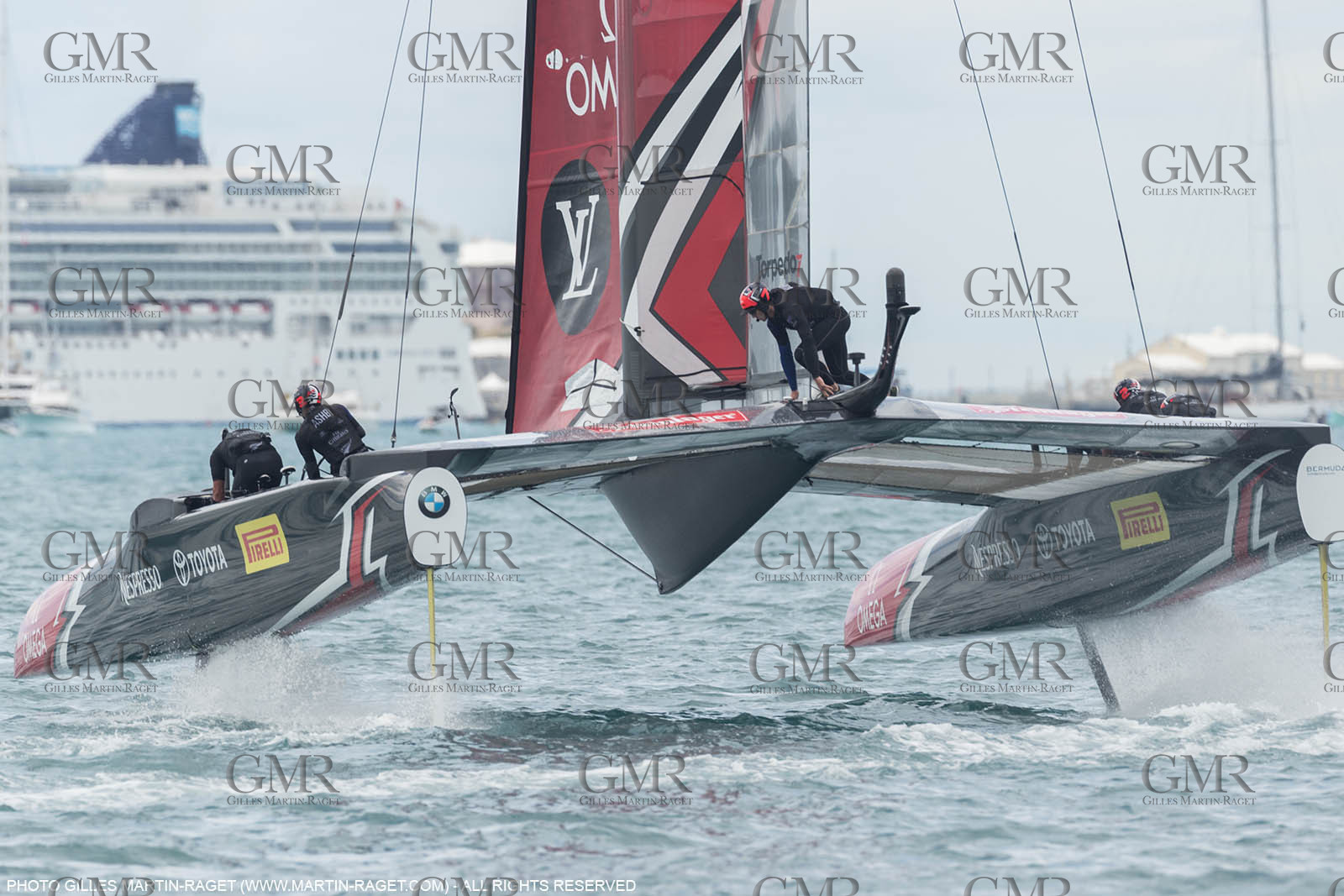 11 06 2017 - Bermuda (BDA) - 35th America's Cup Bermuda 2017 - Louis Vuitton America's Cup Challenger Playoffs final, Day 2