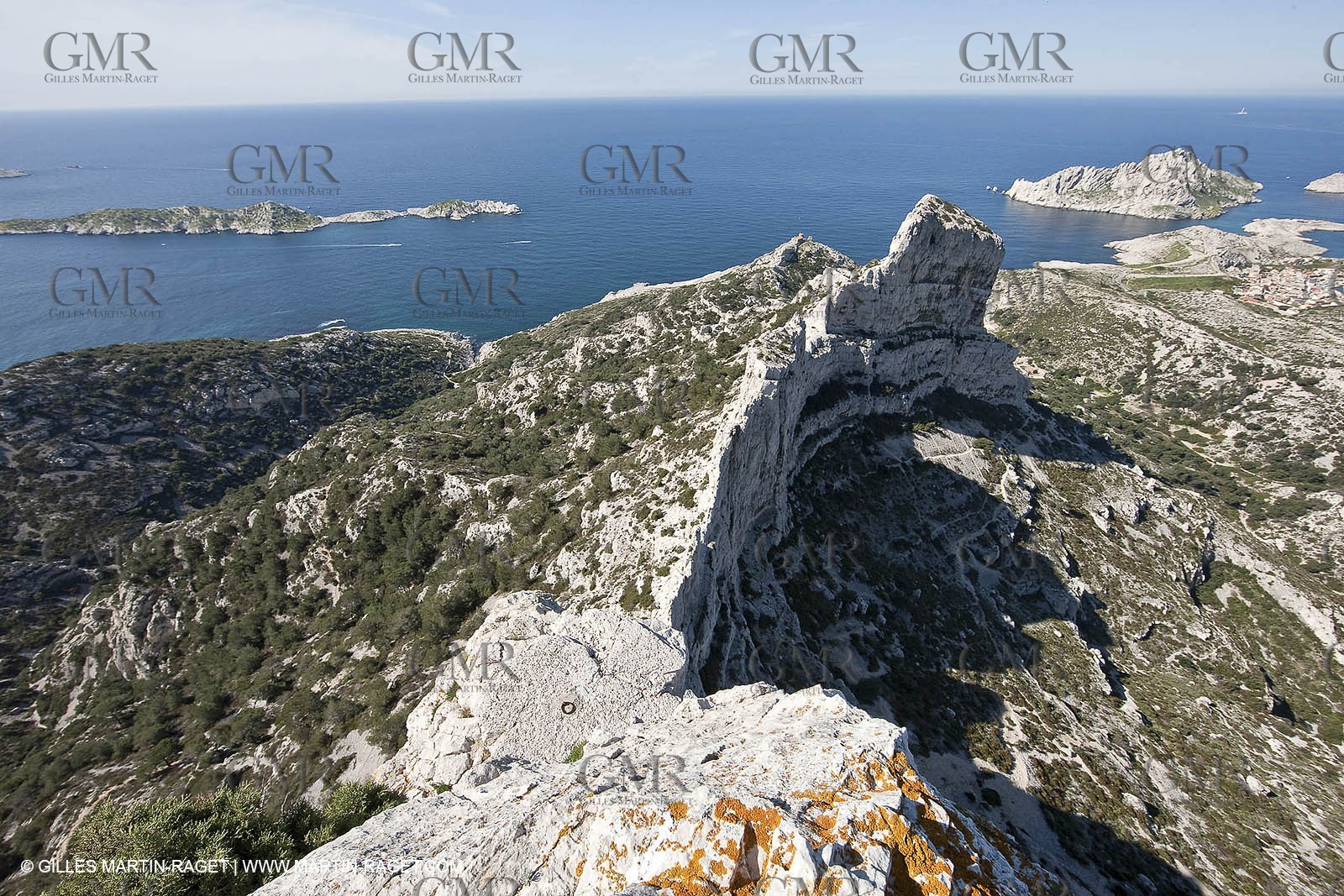 18 04 2009 - Marseille (FRA, 13) - Les Calanques - frop Rocher St Michel summit