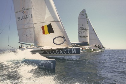Course à la voile, multicoques, ORMA 60, Jean-Luc Nélias, Belgacom