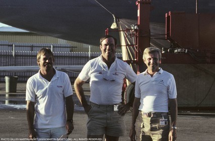 America's Cup, Fremantle 1987, Stars and Stripes designers : Bruce Nelson, Britton Chance, Dave Pedrick