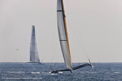 11 02 2010 - Valencia (ESP) - 33rd America's Cup - BMW ORACLE Racing - Day off 2