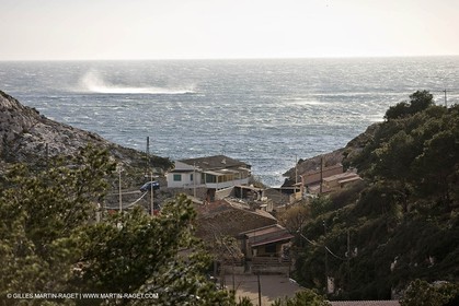 11 03 2009 - Marseille (FRA, 13) - Calanques - Massif de Marseilleveyre - Callelongue