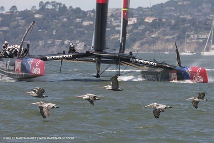 24 08 2013 - San Francisco (USA,CA) - 34th America's Cup - Louis Vuitton Cup Final, Day 6, Emirates Team New Zealand Vs Luna Rossa