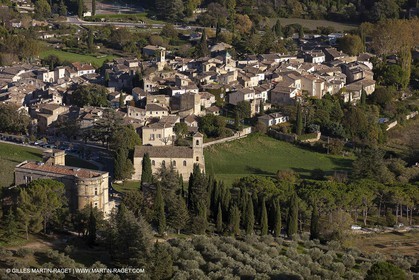 29 10 2012 -Lourmarin (FRA,84) - Le Luberon Vu du ciel