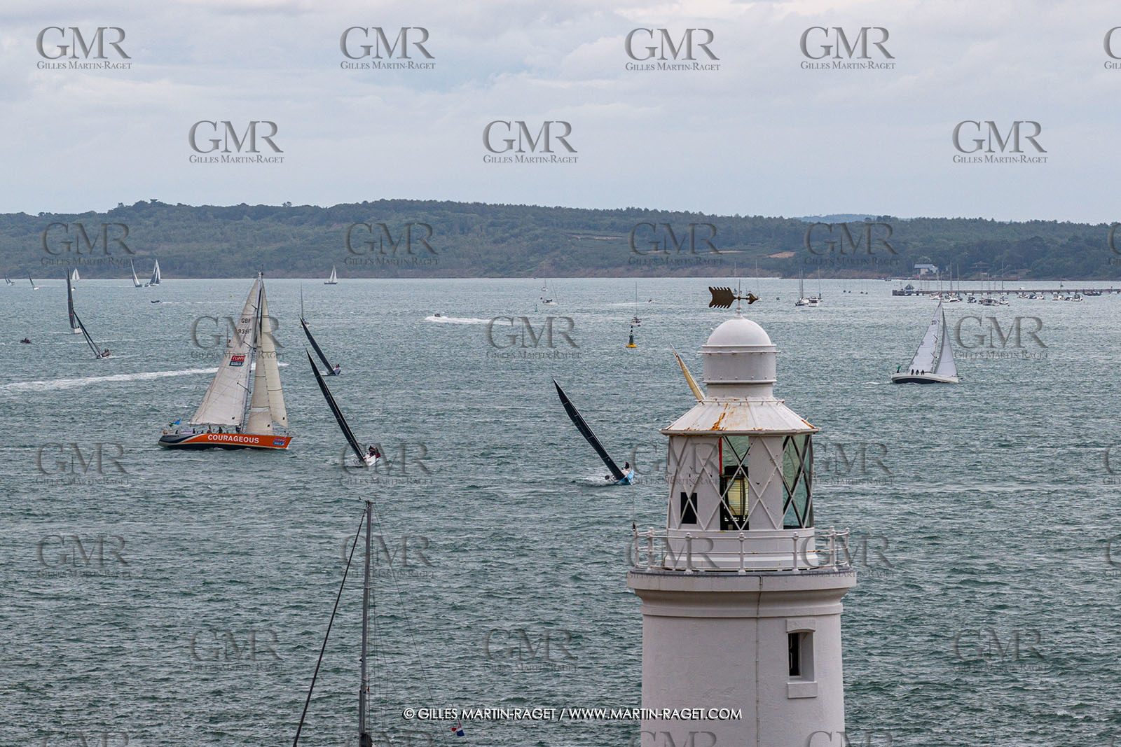 26 07 2025, Cowes (UK, IOW), Admiral's Cup 2025, Rolex Fastnet Race start,