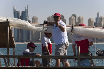 20 11 2010 - Dubai (UAE) - Dubai Louis Vuitton Trophy - Traditionnal dhow races for competing teams