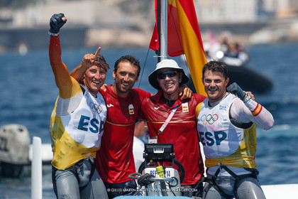 02 08 2024, Marseille (FRA), Paris 2024 Olympic Games, Sailing, Race Day 5,