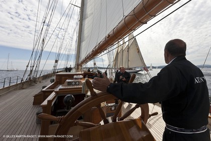 30 09 2010 - SainTropez (FRA,13) - Voiles de Saint Tropez 2010 - onboard Atlantic