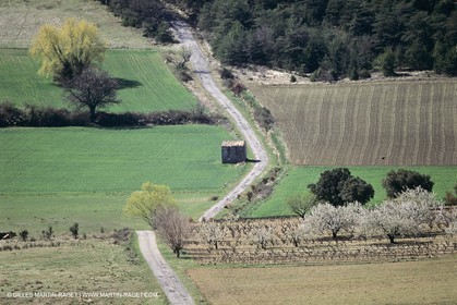 Luberon en hiver vers Saint Saturnin les Apts (FRA,84)