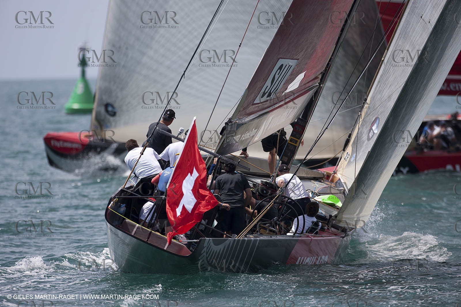 05 02 2009 - Auckland (NZL) -  Louis Vuitton Pacific Series -  Racing Day 4 - Round Robin 2