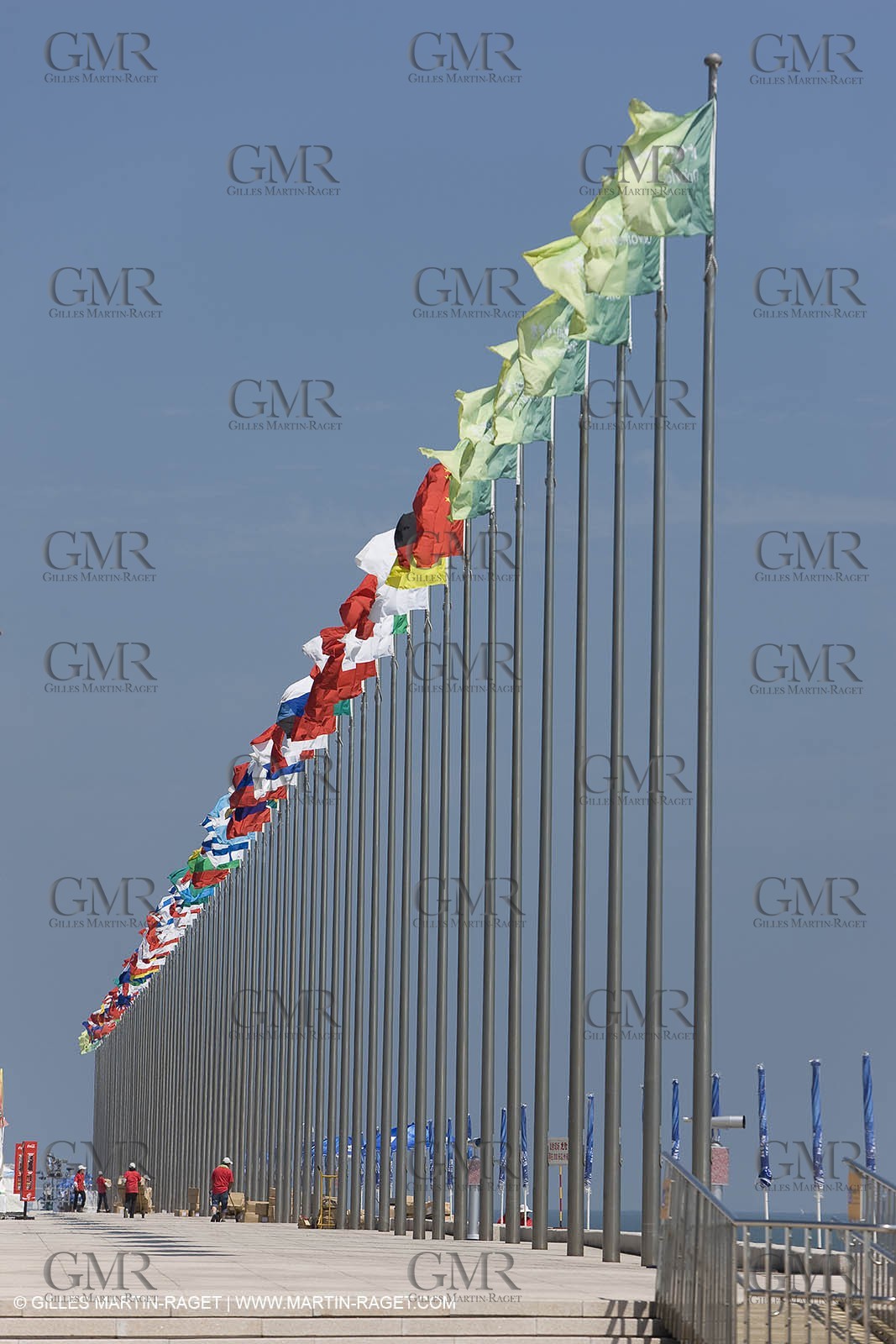 07 08 2008 - Qingdao (CHN) - Olympic games - The olympic Marina