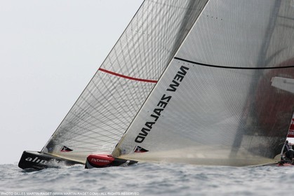 27 06 2007-Valencia (Spain)- 32nd America's Cup - Final Match - Day 4 - Alinghi vs Emirates Team New Zealand -