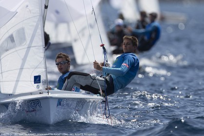 10 04 2015, Marseille (FRA), Yachting Club de la Pointe Rouge - Coupe Internationale de Printemps des 470, Day 3