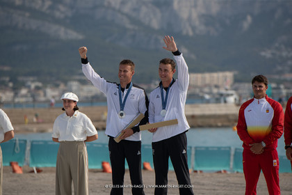 Paris 2024, Sailing, 49er Medals ceremony