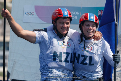 08 08 2024, Marseille (FRA), Paris 2024 Olympic Games, Sailing, Race Day 11