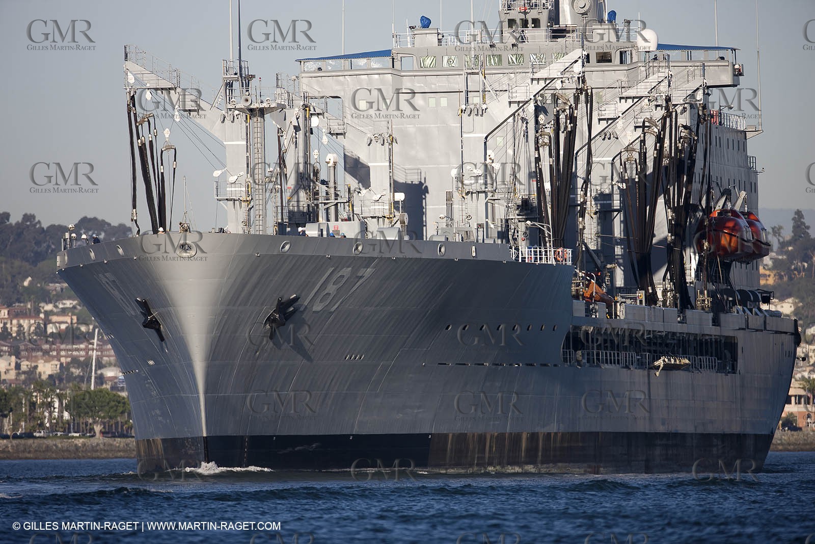 14 11 2008 - San Diego (CA, USA) - America's Cup - BMW ORACLE Racing - 90 ft trimaran sea trials - San Diego