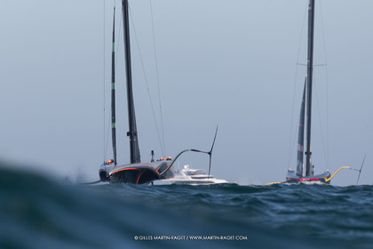 26 09 2024, Barcelona (ESP), 37th America's Cup, Louis Vuitton Cup Final, Race Day 1