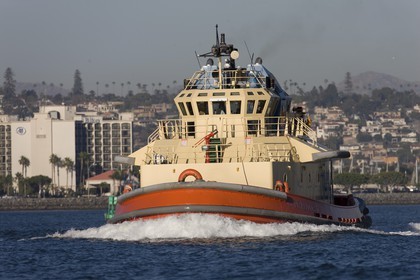 14 11 2008 - San Diego (CA, USA) - America's Cup - BMW ORACLE Racing - 90 ft trimaran sea trials - San Diego