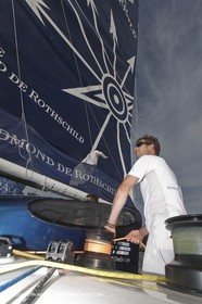 05 07 2012 - New York (USA) - Ocean Krys Race - Speed runs in fornt of NY city