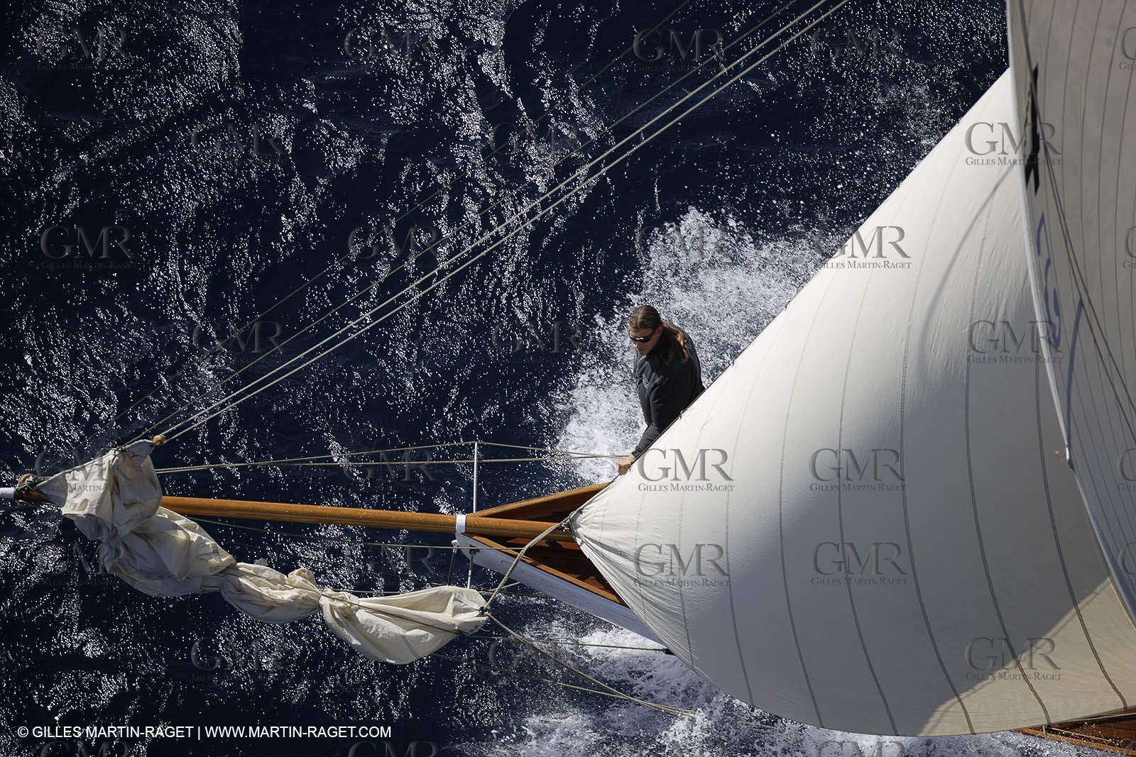 07 10 2006 - Saint Tropez (Fr) - Voiles de Saint Tropez 2006 - Classic Yachts - Eleonora Eleonora -