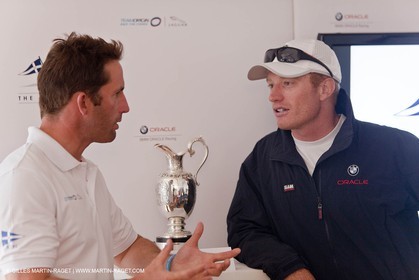 02 08 2010 - Cowes (UK, IOW) - The 1851 Cup -  BMW ORACLE Racing - Training Day.