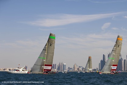 19 11 2010 - Dubai (UAE) - Dubai Louis Vuitton Trophy - Round 2 -  BMW ORACLE Racing Vs Synergy