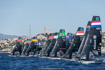 13 07 2023, Marseille (FRA) Paris 2024 Olympic Games Sailing Test Event, Day 5