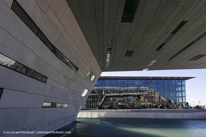 11 01 2013 - Marseille (FRA,13) - Marseille Provence 2013, Capitale européenne de la Culture, Ewplanade du J4, MUCEM et Villa Méditerrannée