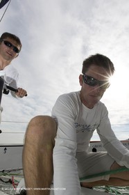 05 07 2012 - New York (USA) - Ocean Krys Race - Speed runs in fornt of NY city