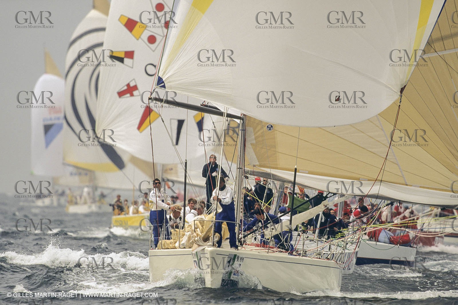 Sailing, Yacht Racing, Admiral's Cup, Cowes (UK, IOW)