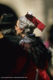 France, Provence, Traditionnal costume from Arles