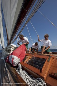 23 09 2009 - Cannes (FRA,83) - Régates Royales - A bord Pen duick