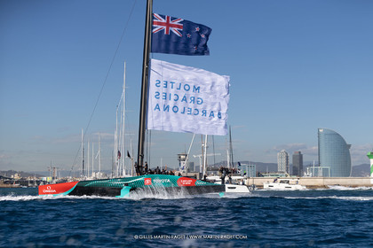 19 10 2024, Barcelona (ESP), Louis Vuitton 37th America's Cup, Final Match, Race Day 6