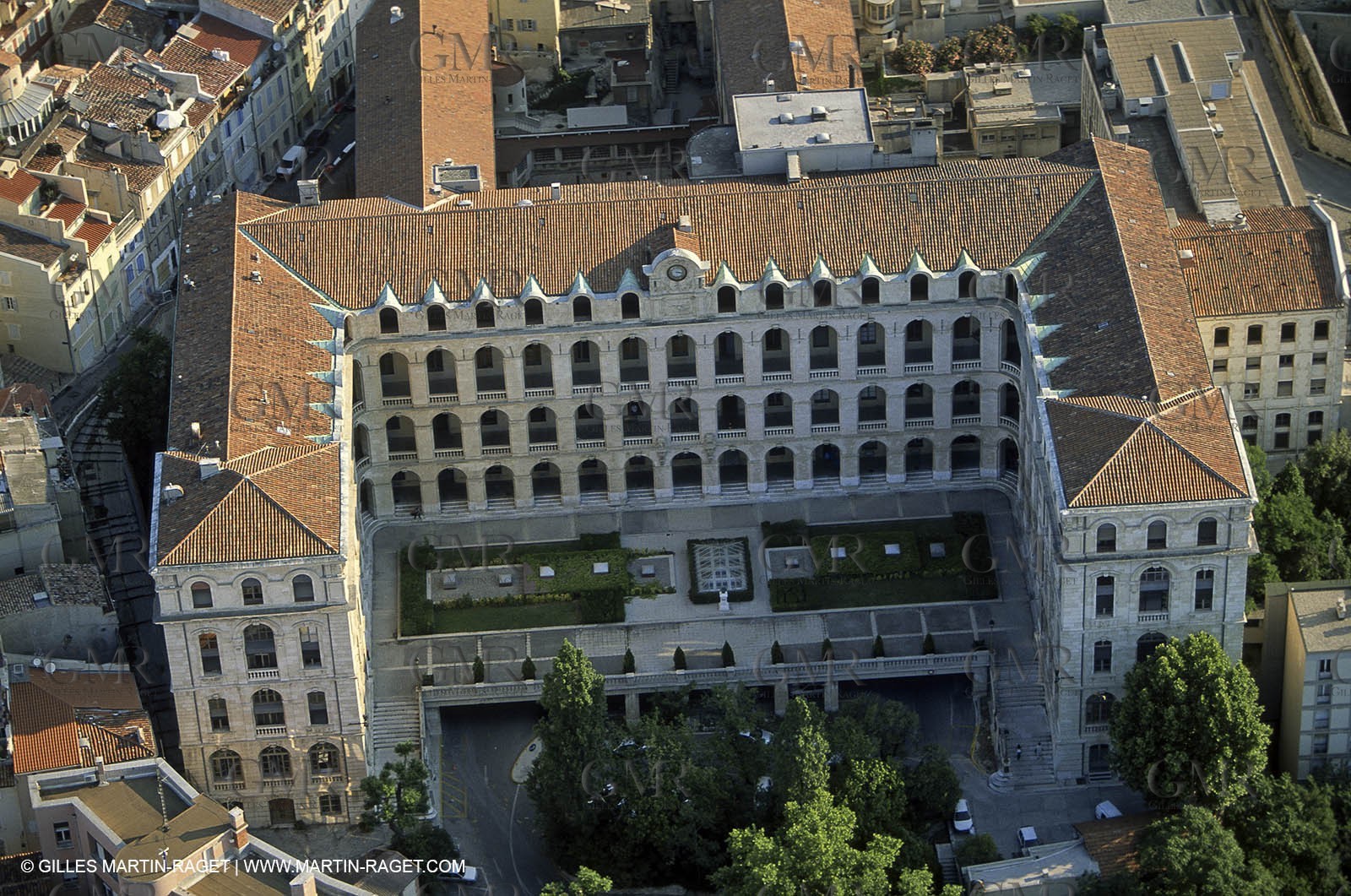 Bouches du Rhône, Marseille, (FRA,13) - Marseille from the sky