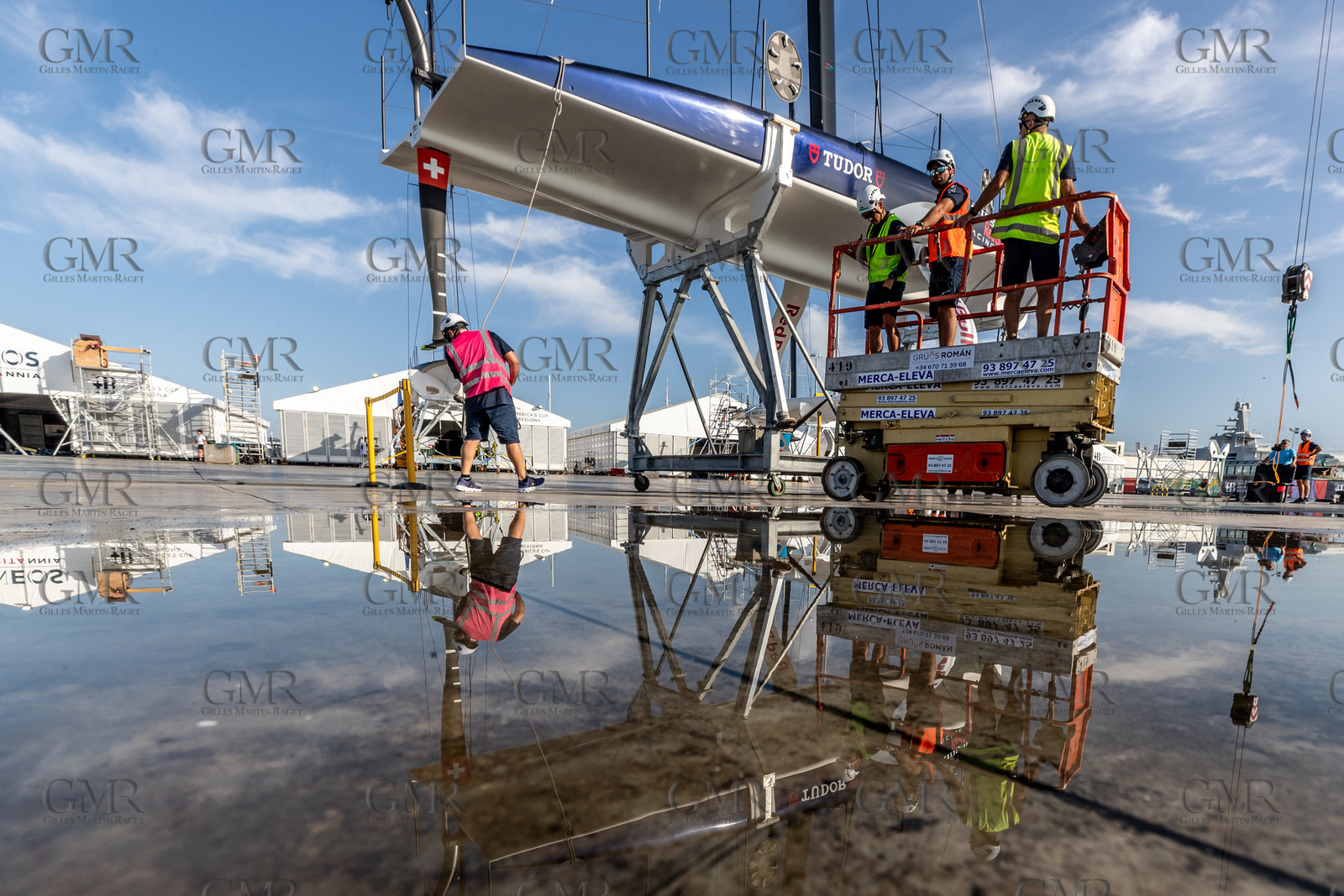 16 09 2023, Vilanova i La Geltru (ESP), 37th America's Cup, 1st Preliminary Regatta, Race Day 2