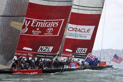 21 01 2009 - Auckland (NZL) - Louis Vuitton Pacific Series - BMW ORACLE Racing