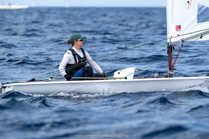 15 07 2023, Marseille (FRA), Paris 2024 Olympic Games Sailing Test Event, Day 6, Ilca 6 Medal race