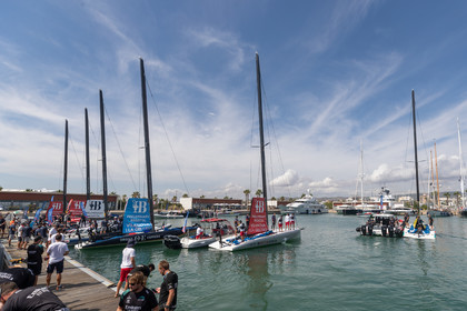 16 09 2023, Vilanova i La Geltru (ESP), 37th America's Cup, 1st Preliminary Regatta, Race Day 2