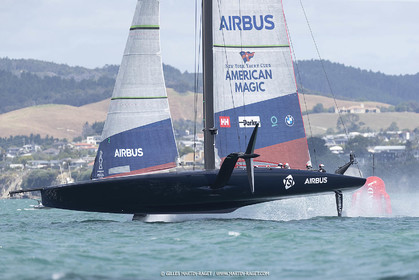 11 01 2021, Auckland (NZL), 36th America's Cup, Practice Racing