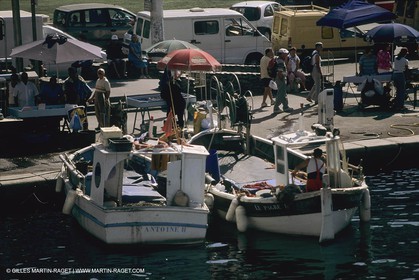 France, Provence, Pêche , Barques, pointus, pêche locale