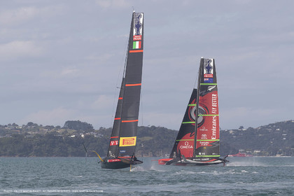 08 12 2020 - Auckland (NZL) - 36th America's Cup - Practice Sessions - Day 1