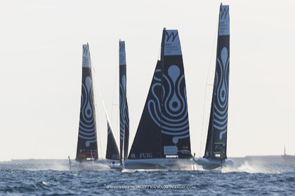 11 10 2024, Barcelona (ESP), Louis Vuitton 37th America's Cup, Puig Women America's Cup, semi finals