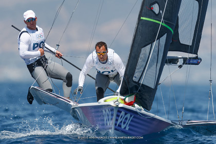 26 07 2024, Marseille (FRA), Paris 2024 Olympic Games, Sailing, Free trainings