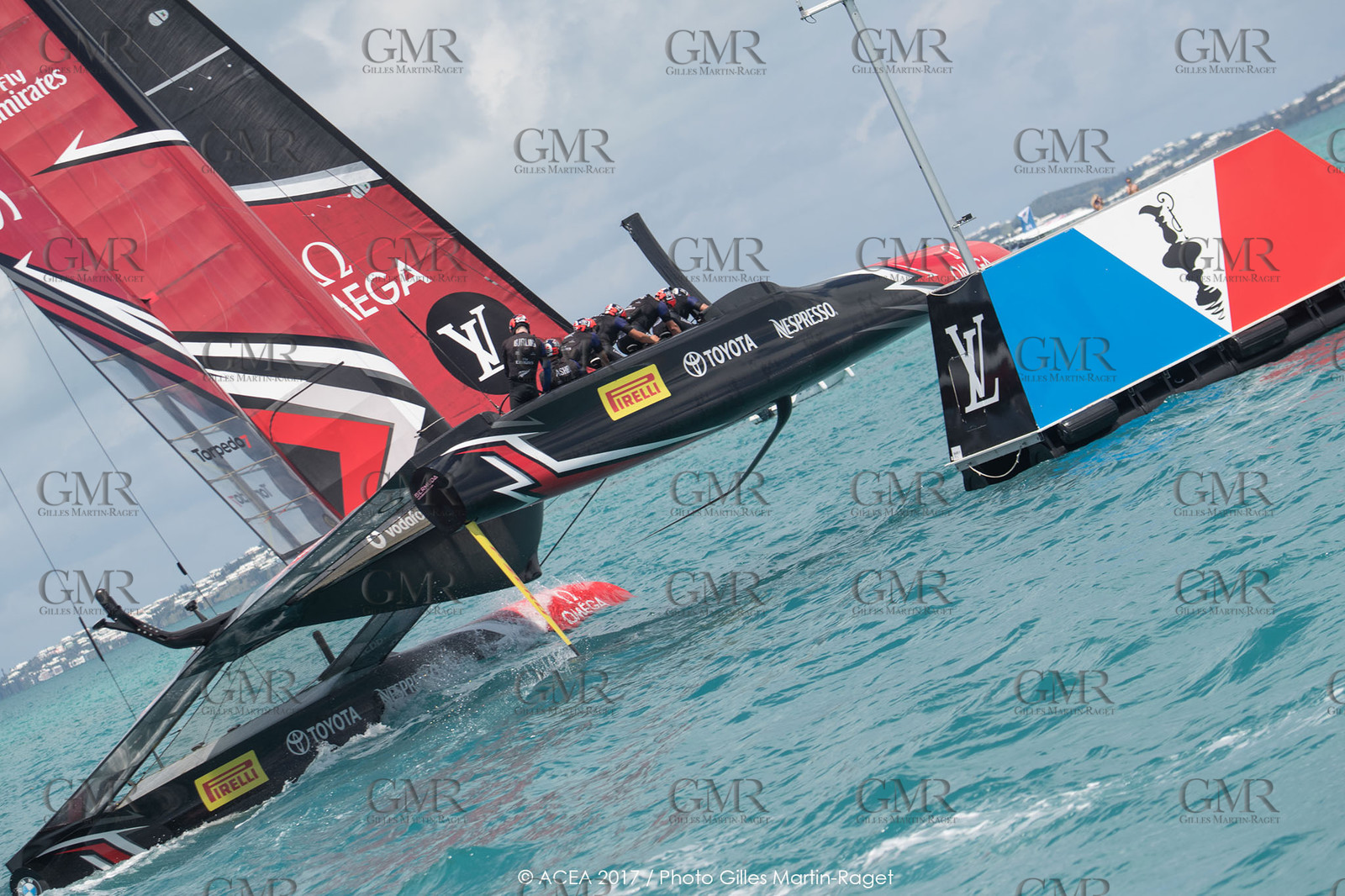 17 06 2017 - Bermuda (BDA) - 35th America's Cup 2017 - 35th America's Cup Match Presented by Louis Vuitton, Race day 1
