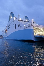 31-01-12   Marseille (FRA,13) Bastia (FRA,Corse) Croisière inaugurale et baptême du Ferry PIANA de La Meridionale