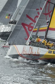 11 10 2014, Alicante (ESP), Volvo Ocean Race 2014-15, Team Alvimedica