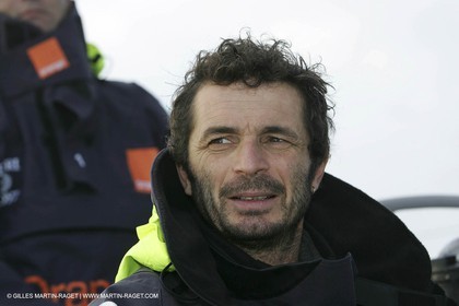 -Yves le Blévec- Orange II - Trophée Jules Verne 2005 - Entraînements Golfe de Gascogne